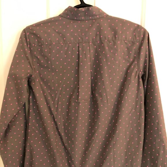 Banana Republic Buttowndown Pin Dot Shirt - Picture 3 of 8